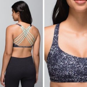 Lululemon Free To Be Wild Bra Rocky Road RARE, New With Tag